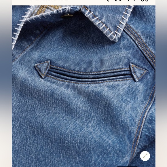 Tecovas • NWOT Women's Denim Chore Jacket • Size Small - Picture 7 of 15